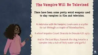 HANGING WITH VAMPIRES | The Vampire Will Be Televised