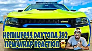 Hemilife 44  widebody Daytona392 new car wrap reaction 🤯