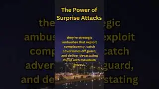 The 33 Strategies of War : The Power of Surprise Attacks #darkpsychology#psychologyfacts#psychology