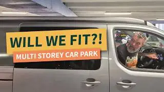 How to park a Campervan in a multi-storey car park! City parking in a #MicroCamper