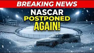 NASCAR Clash Postponed Again! Shocking Snowstorm Puts Fans First 🔴 LIVE BREAKING NEWS