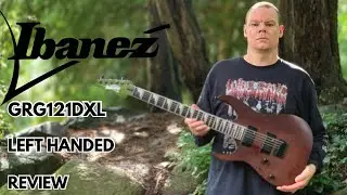 Ibanez GRG121DXL Left Handed Guitar Review.