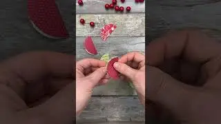 Рождественская открытка с простыми кругами! #шорты