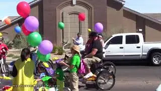 Henderson Fitness Community of Tuscany Biking in Parade