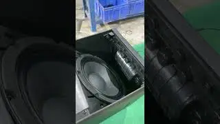 HDL20A active dual 10 inch plastic line array speakers same function and power #mjaudio #Proaudio