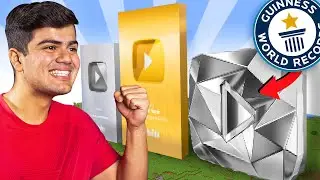 I Build THE WORLD'S BIGGEST PLAYBUTTONS in Minecraft