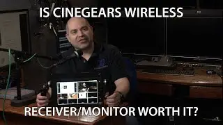 Cinegears Wireless Video Monitor and Scanner