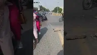 Government accident car on road