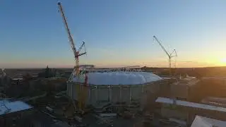 Carrier Dome roof deflates