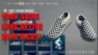 Vans Ska/Punk Kicks - In Depth Fortnite Item Shop Review Video w/ QUANTUM CAMPER 4-14-2025 - DEENO