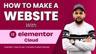 How to Make a WordPress Website with Elementor Cloud, Elementor Cloud Website Review in Hindi