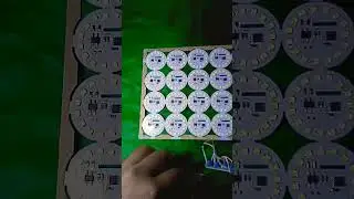 9w. led bulb gama Dob+Spd how to set ... #experiment