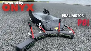 Crazy TP Dual motor RC car! 194mph, unedited run