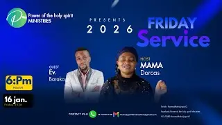 Friday Service! special DAY Mama Dorcas & Ev. Baraka BUR-Power of the holy spirit
