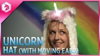 LEARN: Unicorn Hat with Moving Ears Tutorial @adafruit #adafruit