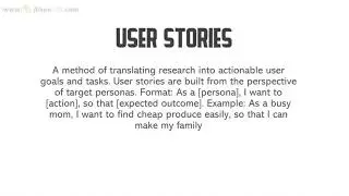 User Stories