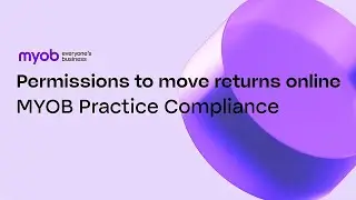 Permission to move returns online - Tax in MYOB Practice Compliance (Setup)