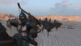 Subutai bombards the Arab army with arrows !! Mount & Blade Bannerlord