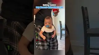 Рейтинг самых смешных моментов с младенцами, когда их носят на руках (часть 2) #ребенок