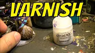 Weekly painting 30: Varnish the final touch
