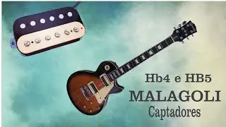Malagoli Captadores HB4 e HB5 + Lespaul