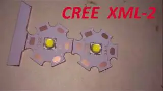 Распаковка светодиодов CREE XML-2