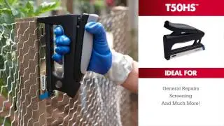 T50HS Advanced Professional Staple Gun & Nailer