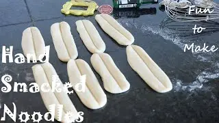 Hand Smacked Noodles I Hand - Pulled Noodles I Hand Slapped Noodles