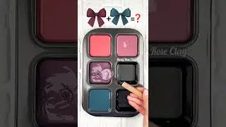 3 Color Mixing Results | Soft Mauve to Indigo Palette 🎨✨ #colormixing #artshorts #colorconcept