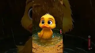 Duck hero saves kitten😭