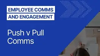 What are Push and Pull Messages for Internal Audiences?