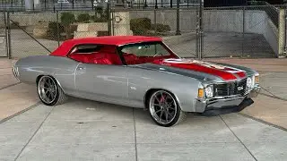 FOR SALE CALL 9168567931 or Victorylapclassics.net. 1972 LS Chevelle Restomod Convertible 