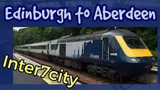 Edinburgh to Aberdeen | FULL JOURNEY | ScotRail Inter7City Class 43 (via Dundee)