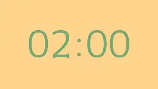 2-Minute Countdown Timer | Grandis &times; Dusty Green