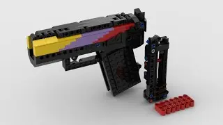 Lego working Glock26 (4 stud wide) instructions
