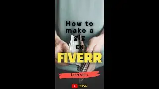 how to make a gig on fiverr #shorts