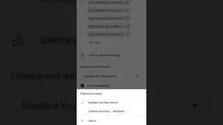 standard youtube license and creative common ma kya difference hai #shorts
