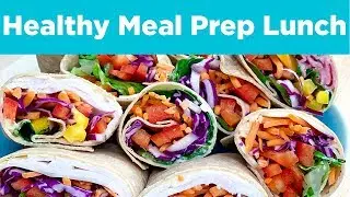 Rainbow Wraps! An easy packable lunch that helps everyone eat more veggies