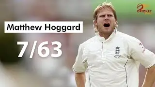Matthew Hoggard's Sensational 7/63 vs New Zealand🔥 | 1st Test, Christchurch 2002.