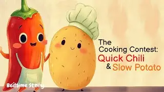 🌶️The Cooking Contest: Quick Chili and Slow Potato🥔 | Calm Down & Solve Problems | Emotional Story