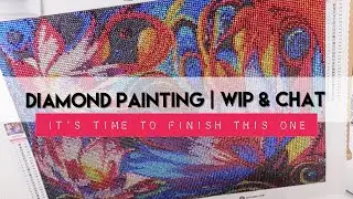 Diamond Painting WIP & Waffle | Dynamic Floral Finale