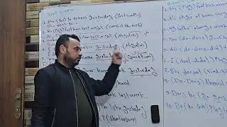 شرح قواعد الوحدة الأولى بشكل مختصر /اول متوسط / الماضي البسيط /المضارع البسيط 
