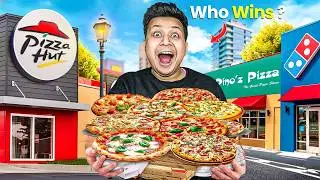 Giving Fastest Pizza Making Challenge to Top 3 Pizza Brands!!!