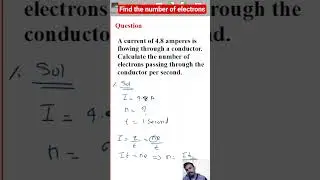 find the number of electron class 10 physics CBSE electricity