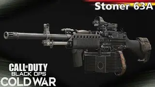 Black Ops Cold War Stoner 63A Gameplay