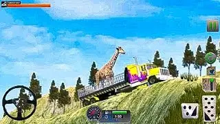 Wild Zoo Animal Transport Truck Simulator - Android Gameplay