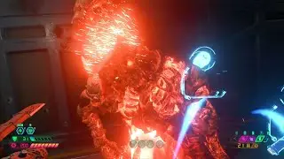 Melting an Archvile and then struggling to kill a Riot Soldier