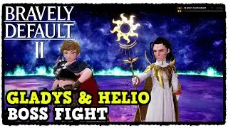Bravely Default 2 Gladys & Helio Boss Fight in the Jaws of Judgement Chapter 3 (Boss Fight #11)