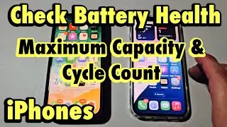 iPhone: как проверить состояние аккумулятора (максимальную ёмкость/количество циклов)