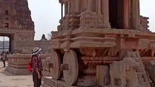 Destruction of Ancient Heritage by Invaders-Hampi